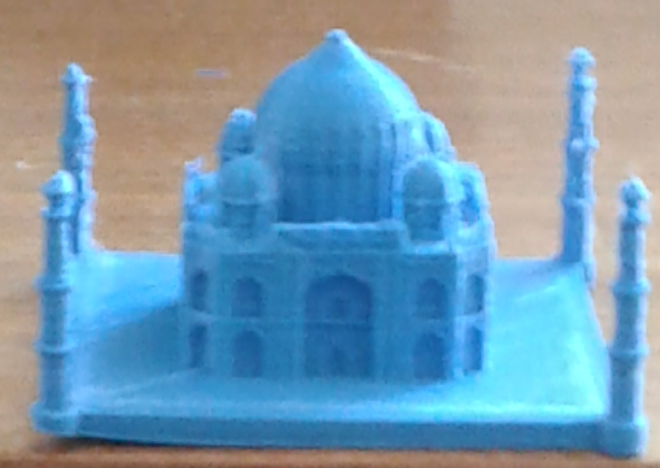 3D printed Taj Mahal from Thingiverse